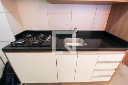 Sala/Cozinha de apartamento para alugar com 2 quartos, 32m² em Canindé, São Paulo