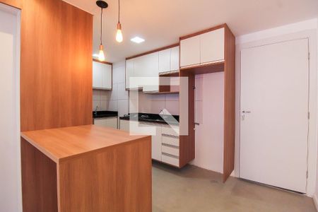 Sala/Cozinha de apartamento para alugar com 2 quartos, 32m² em Canindé, São Paulo