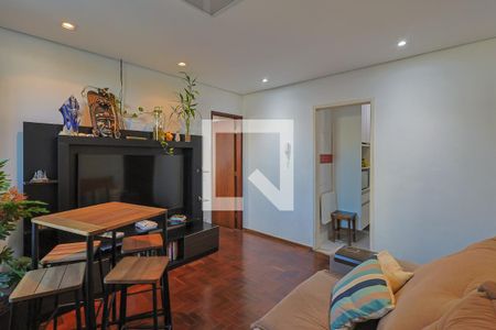 Sala de apartamento à venda com 2 quartos, 89m² em Sagrada Família, Belo Horizonte