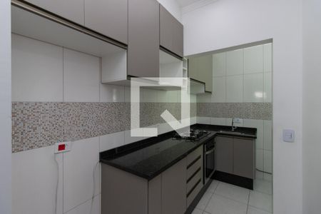 Cozinha de casa de condomínio para alugar com 2 quartos, 45m² em Jardim Modelo, São Paulo