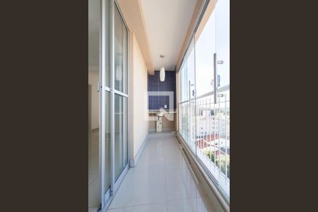 Varanda da Sala de apartamento à venda com 3 quartos, 75m² em São Luiz, Belo Horizonte