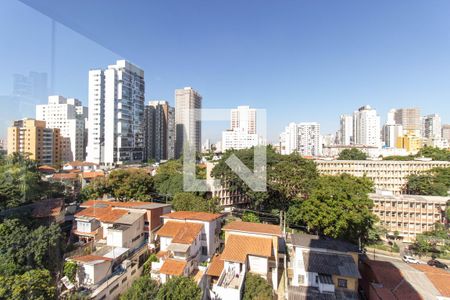 Varanda - Vista  de apartamento para alugar com 1 quarto, 34m² em Vila Mariana, São Paulo