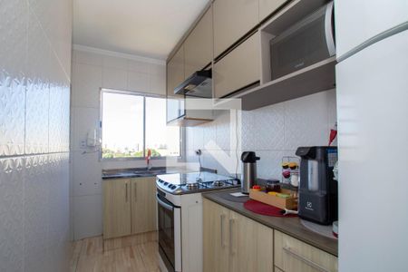 Cozinha de apartamento para alugar com 1 quarto, 44m² em Jardim Dourado, Guarulhos