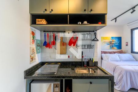 Studio à venda com 26m², 1 quarto e sem vaga Studio à venda com 26m², 1 quarto e sem vagaCozinha