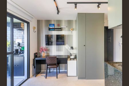 Studio à venda com 26m², 1 quarto e sem vaga Studio à venda com 26m², 1 quarto e sem vagaSala/Quarto