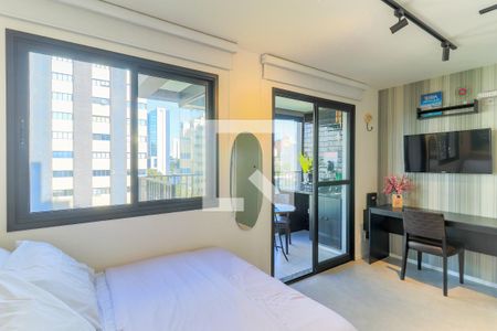 Sala/Quarto de kitnet/studio para alugar com 1 quarto, 26m² em Campo Belo, São Paulo