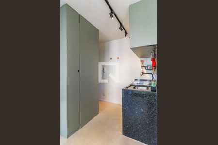 Studio à venda com 26m², 1 quarto e sem vaga Studio à venda com 26m², 1 quarto e sem vagaCozinha