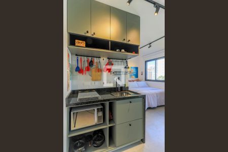 Studio à venda com 26m², 1 quarto e sem vaga Studio à venda com 26m², 1 quarto e sem vagaCozinha