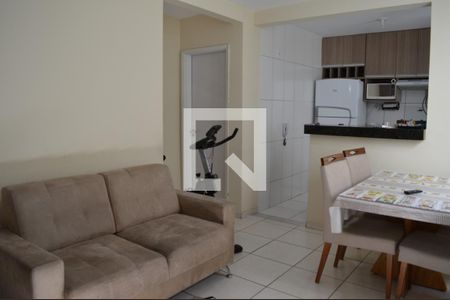 Sala de apartamento à venda com 2 quartos, 56m² em Parque Maracana, Contagem