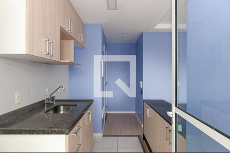 Apartamento para alugar com 41m², 2 quartos e 1 vaga Apartamento para alugar com 41m², 2 quartos e 1 vagaCozinha Americana