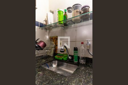 Cozinha de kitnet/studio para alugar com 1 quarto, 32m² em Campos Elíseos, São Paulo