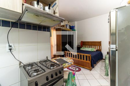 Cozinha de kitnet/studio para alugar com 1 quarto, 32m² em Campos Elíseos, São Paulo