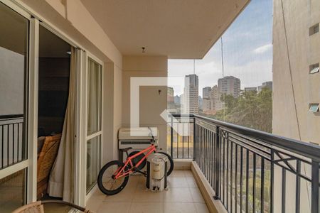 Varanda da sala  de apartamento à venda com 3 quartos, 115m² em Saúde, São Paulo