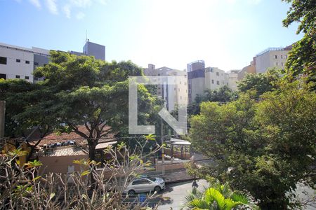 Vista da Varanda da Sala de apartamento à venda com 4 quartos, 130m² em Carmo, Belo Horizonte