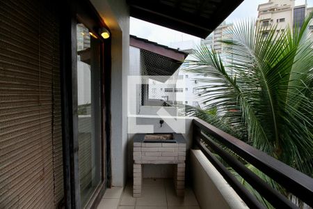 Varanda de apartamento para alugar com 3 quartos, 101m² em Balneario Cidade Atlantica, Guarujá
