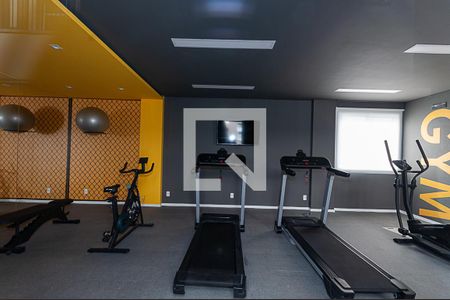 Apartamento para alugar com 27m², 1 quarto e sem vaga Apartamento para alugar com 27m², 1 quarto e sem vagaÁrea Comum - Academia