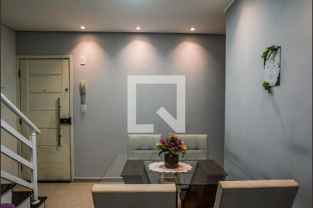 Sala de Jantar de apartamento à venda com 3 quartos, 116m² em Vila Camilópolis, Santo André