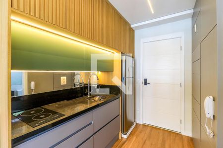 Studio para alugar com 30m², 1 quarto e sem vagaCozinha