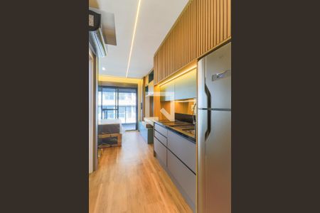 Studio para alugar com 30m², 1 quarto e sem vagaCozinha