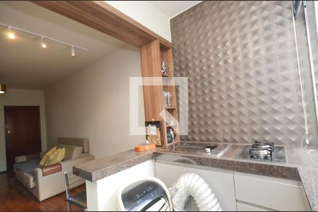 Varanda Gourmet de apartamento para alugar com 2 quartos, 70m² em Santa Tereza, Belo Horizonte