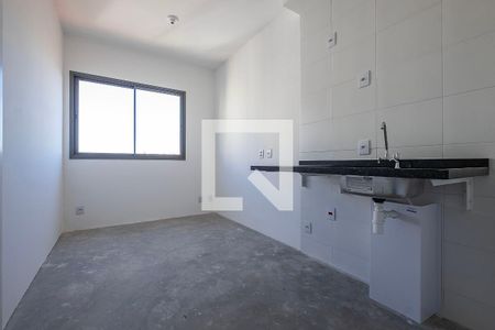 Sala/Cozinha de apartamento à venda com 1 quarto, 24m² em Pinheiros, São Paulo