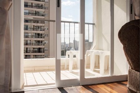 Varanda da Sala de apartamento para alugar com 2 quartos, 75m² em Vila Clementino, São Paulo