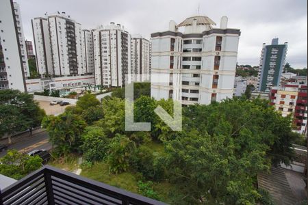 Sala Quarto - Vista de apartamento à venda com 1 quarto, 44m² em Boa Vista, Porto Alegre
