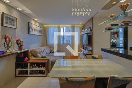 Sala de apartamento à venda com 2 quartos, 111m² em Sagrada Família, Belo Horizonte