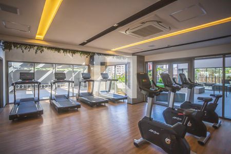 Studio à venda com 21m², 1 quarto e sem vagaAcademia