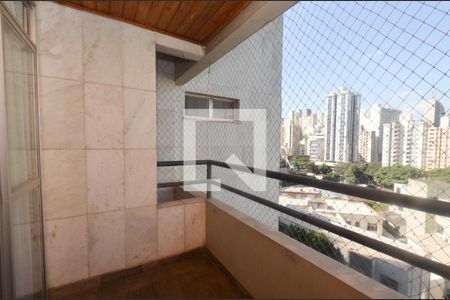 Varanda de apartamento para alugar com 3 quartos, 110m² em Lourdes, Belo Horizonte