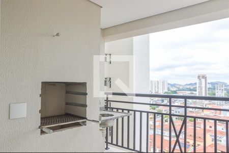 Varanda gourmet de apartamento para alugar com 2 quartos, 58m² em Vila Goncalves, São Bernardo do Campo