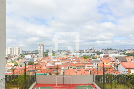 Vista do Varanda gourmet de apartamento para alugar com 2 quartos, 58m² em Vila Goncalves, São Bernardo do Campo