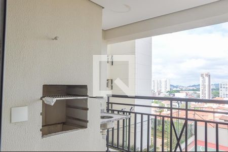 Varanda gourmet de apartamento para alugar com 2 quartos, 58m² em Vila Goncalves, São Bernardo do Campo