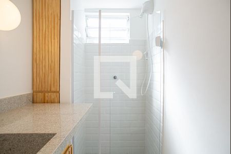 Studio à venda com 35m², 1 quarto e sem vaga Studio à venda com 35m², 1 quarto e sem vagaBanheiro