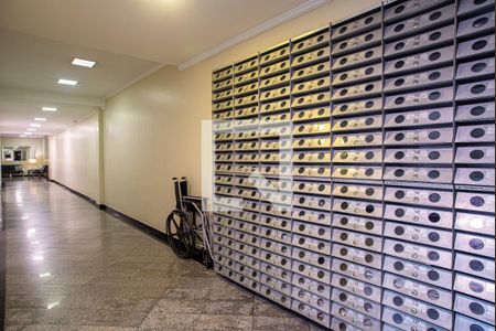 Studio à venda com 35m², 1 quarto e sem vaga Studio à venda com 35m², 1 quarto e sem vagaÁrea comum - Caixas de correspondência