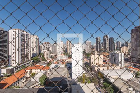 Sala - Vista de apartamento à venda com 3 quartos, 213m² em Santo Amaro, São Paulo