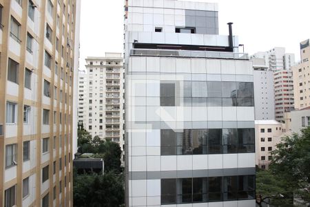 Vista da Sala de apartamento à venda com 2 quartos, 97m² em Jardim Paulista, São Paulo