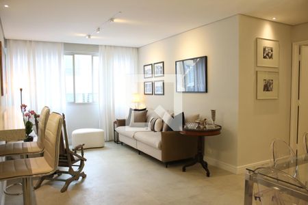 Sala de Estar de apartamento à venda com 2 quartos, 97m² em Jardim Paulista, São Paulo