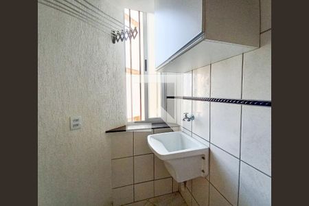 Área de serviço  de apartamento à venda com 2 quartos, 64m² em Salgado Filho, Belo Horizonte
