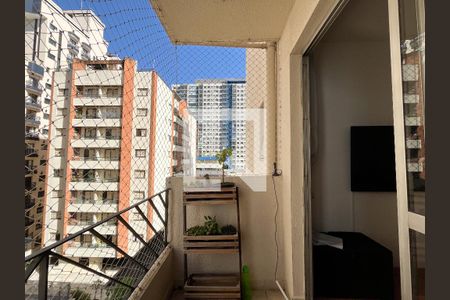 Varanda  de apartamento à venda com 3 quartos, 60m² em Vila Monte Alegre, São Paulo