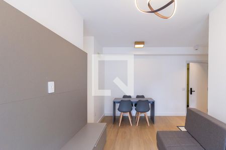 Sala de apartamento para alugar com 2 quartos, 54m² em Moema, São Paulo