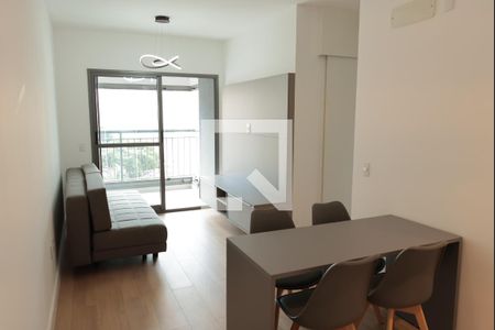 Sala de apartamento para alugar com 2 quartos, 53m² em Moema, São Paulo