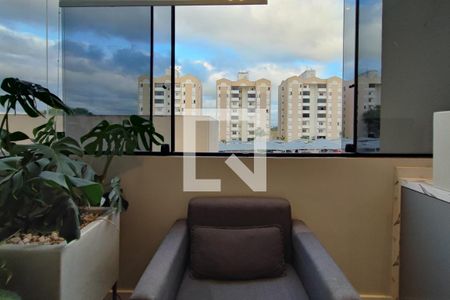 Varanda da Sala de apartamento para alugar com 2 quartos, 57m² em Parque Camélias, Campinas