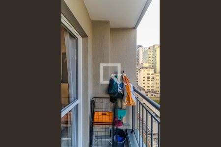 Apartamento à venda com 28m², 1 quarto e sem vagaVaranda