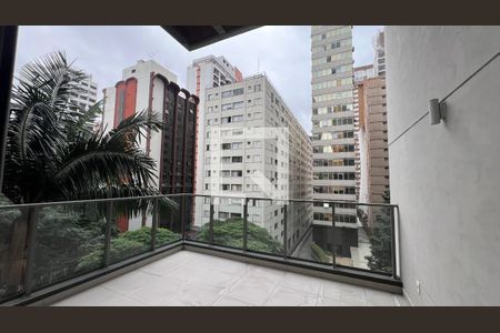Varanda de apartamento à venda com 3 quartos, 158m² em Jardim Paulista, São Paulo
