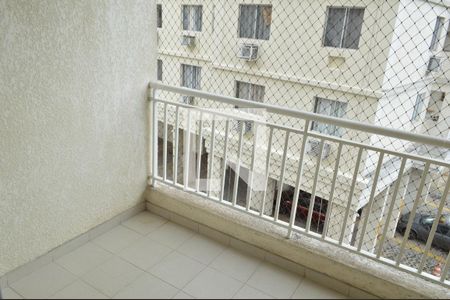 Varanda da Sala de apartamento para alugar com 3 quartos, 70m² em Taquara, Rio de Janeiro