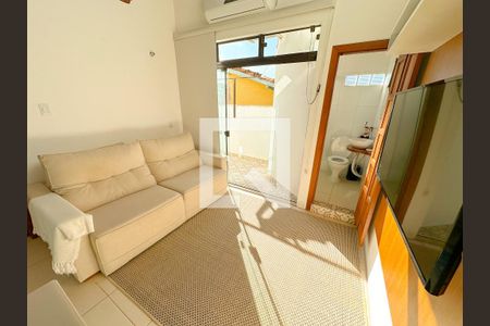 Sala de TV de apartamento para alugar com 3 quartos, 200m² em Ingleses do Rio Vermelho, Florianópolis