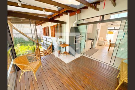 Varanda gourmet de apartamento para alugar com 3 quartos, 100m² em Ingleses do Rio Vermelho, Florianópolis