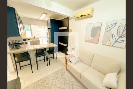 Sala  de apartamento para alugar com 3 quartos, 56m² em Ingleses do Rio Vermelho, Florianópolis