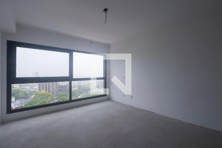 Sala/Quarto/Cozinha de apartamento para alugar com 1 quarto, 53m² em Petrópolis, Porto Alegre